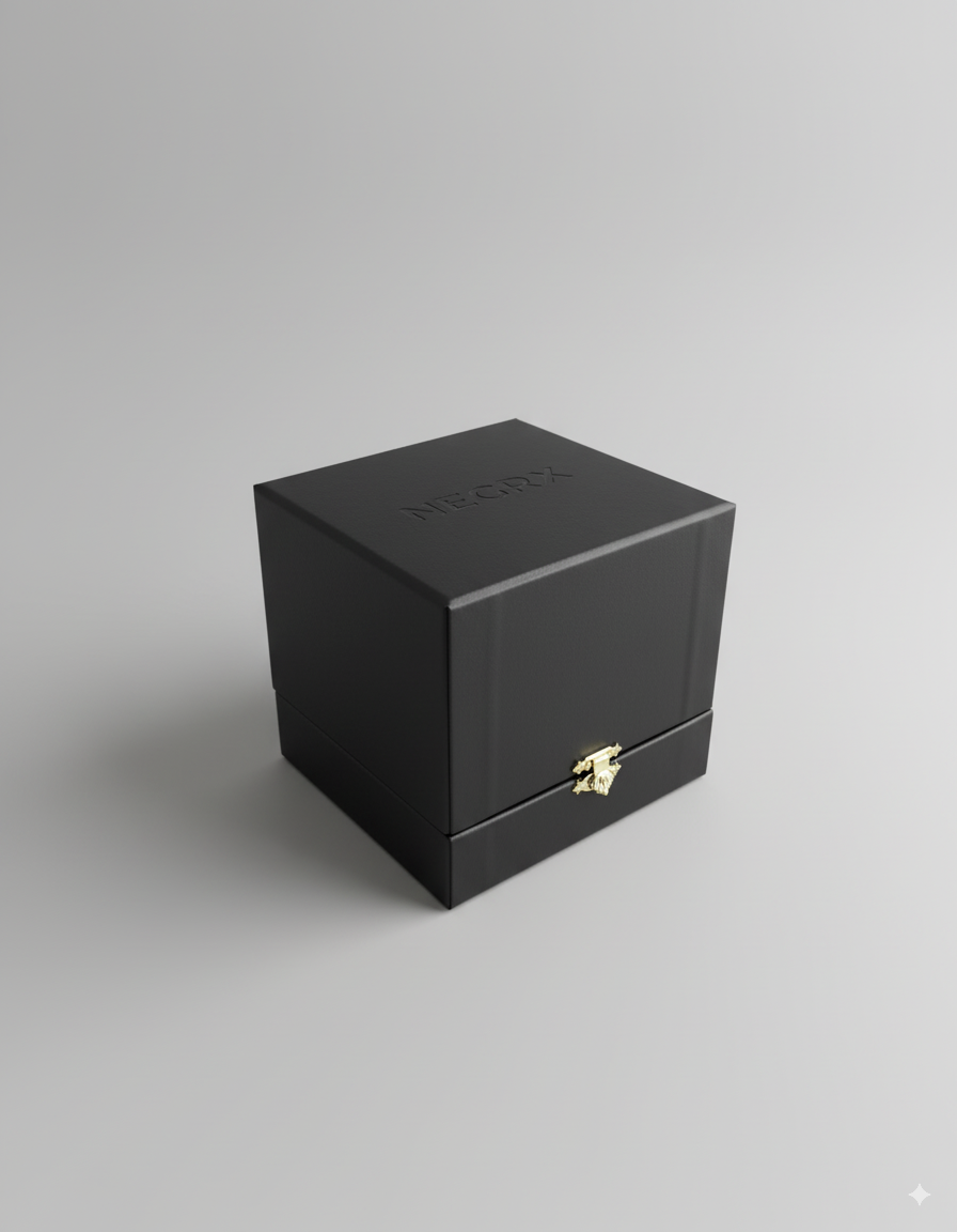 Rosa Preservada All Black