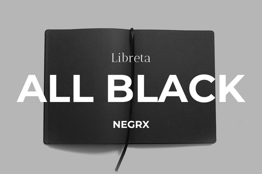 NEGRX Presenta: La Libreta 'All Black' con Esfero - Un Ícono de Lujo y Estilo