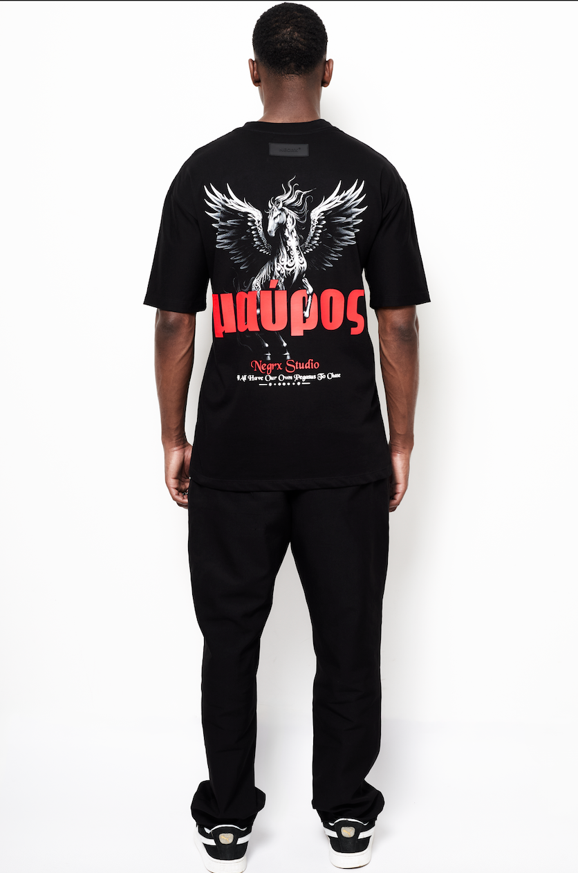 T-Shirt Black Pegasus